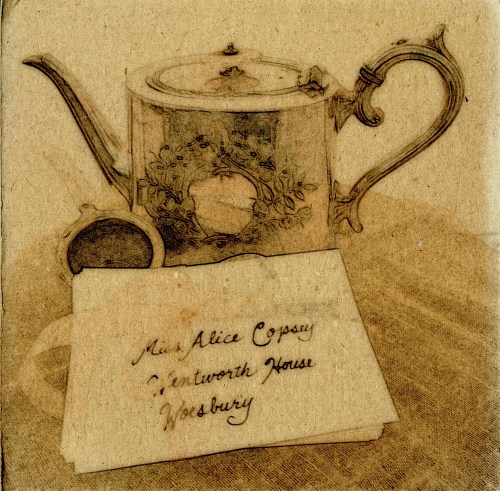Letters and Teapot